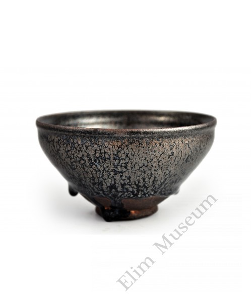 1510 A Jian-Ware black glaze oil-spots bowl